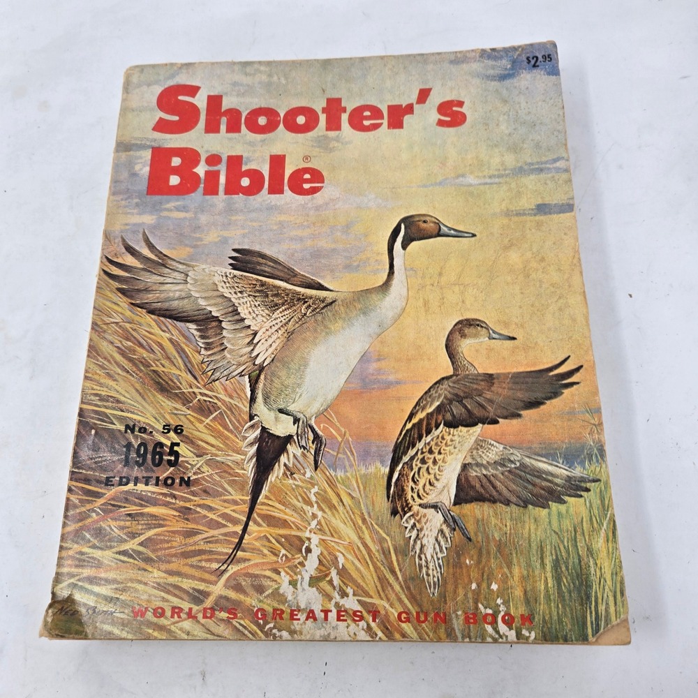 Shooters Bible No 56 1965 Edition Vintage Firearms Reference Book Gun Catalog‎